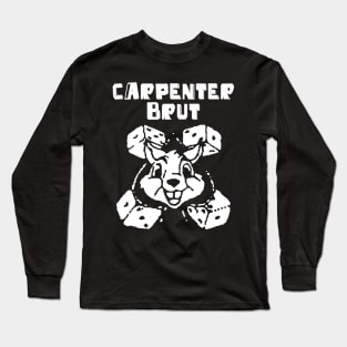 carpenter brut bunny dice Long Sleeve T-Shirt